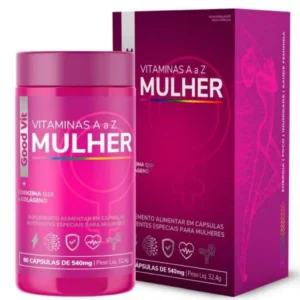 Multivitamínico A-Z Mulher + Coenzima Q10 & Colágeno